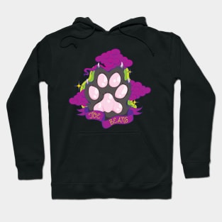 Black Cat Toe Beans Hoodie